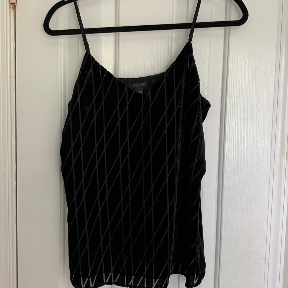 Never Worn Velvet Textured Camisole